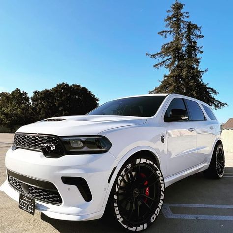 Hellcat Durango, Durango Truck, Track Hawk, Durango Hellcat, Srt Jeep, Jeep Srt8, Dodge Charger Hellcat, Lowrider Trucks, Grey Car