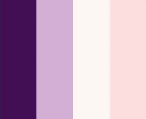 color palette: dark purple, lavender/lilac, ivory, blush pink Quince Colors Schemes, Quince Colors, Lavender Aura, Color Palette Dark, Dark Purple Wedding, Pink Purple Wedding, Weddings Idea, Purple Palette, Purple Wedding Theme