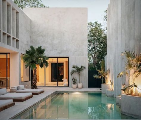 Villa Lev Tulum Villa, Luxury Retreats, Stainless Steel Cleaning, Home Technology, Indoor Outdoor Living, Bath Furniture, Architectural Digest, Luxury Villa, Private Pool