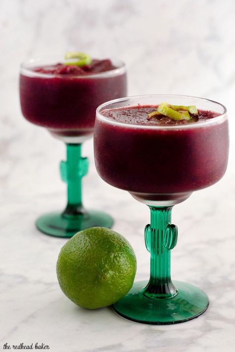 Frozen cherry margaritas are a fun twist on a classic cocktail. Using frozen cherries means you can enjoy this treat any time of the year! Cherry Margarita, Frozen Margaritas, Strawberry Margarita, Frozen Cocktails, Frozen Cherries, Winter Cocktails, Fruit Cocktails, Classic Cocktail, Margarita Recipes