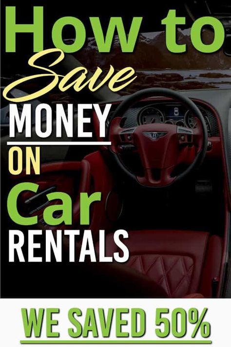 Need a rental car at a lower price? Here is how we saved big on our recent car rental. There are a lot of ways to save but this worked best. We saved 50% over other sites.. | Travelling  | Rental Car | Saving Money | Travelling | Rental Car | Saving Money Car Saving, Frugal Travel, Finance Binder, Rental Car, Car Rentals, Finances Money, How To Get Better, Car Hacks, How To Save Money