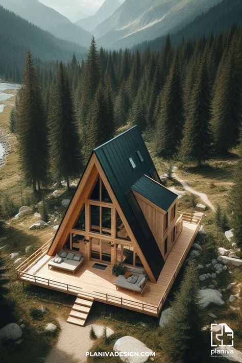 Smart Houses, Alpine House, Woodland House, Prefab Cabins, Luxury Beach House, A Frame House Plans, Architect Design House, Farmhouse Barndominium, Dark Home