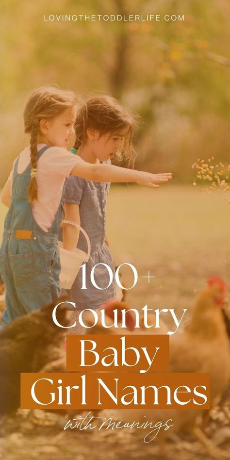 Wanna know the country baby girl names we are seriously crushing on for 2024? This Southern baby names list are the baby girl names that you don't hear every day - whether you love cute baby names, unique baby names, or majorly uncommon baby names, this full list of country baby names with meanings will give you tons of name inspiration for that sweet little one of yours! Girl Double Names, Cute Baby Names Unique, Double Girl Names, C Girl Names, Country Baby Girl Names, Southern Baby Girl Names, Nature Girl Names, Southern Girl Names, Country Girl Names