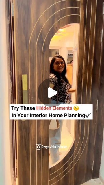 5.3M views · 373K likes | All About Homes - By DJI on Instagram: "Try these hidden elements in your interior home planning!!!🤫✅
Save For Reference

Check More At @divyajaininteriors
#hidden
#intoriordesigner #inteeiordesign #hiddenlocker #trending" Home Planning, Wardrobe Interior, Wardrobe Interior Design, Hidden Compartments, Interior Home, Window Design, Interior Design, Wardrobe, On Instagram