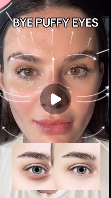 Sarah Fraggis on Instagram: "Get rid of your puffy eyes,  bags and dark circles   Next time you wake up with eye bags -- get out your gua sha and follow this routine   Don't forget to save this video ❤️  First apply a nourishing topical that will allow the tool to glide.   I'm using the Joker peptides! These are my absolute favorite as they aid in rebuilding and tighting the skin. ( LESS crows feet wrinkle)   Next take your gua sha go up and out.   This is going to help get rid of the fluid and flush it down, giving you a healthy under eye.   Facial cupping is another amazing thing to do to keep eyes tighter and lifted!  All tools and products used can be found at filterlessera.com along with full tutorials.   Link in bio  📸 Take your before and after pictures so ,you can track YOUR resul Eyes Exercise For Dark Circles, Gua Sha Puffy Eyes, Exercise For Puffy Eyes, How To Get Rid Of Puffy Under Eyes, Puffy Eyes Massage, Gua Sha For Eye Bags, How To Cover Bags Under Eyes, Gua Sha For Puffy Eyes, How To Cover Eye Bags