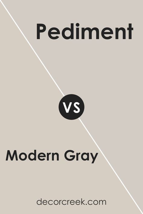 Modern Gray SW 7632 by Sherwin Williams vs Pediment SW 7634 by Sherwin Williams Pediment Sherwin Williams, Grey Wall Color, Taupe Paint, Neutral Paint Colors, Neutral Background, Neutral Paint, Neutral Palette, Grey Walls, Coordinating Colors