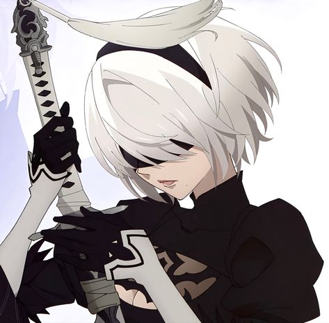 Nier Characters, Mt Lady, Seras Victoria, 2b Nier Autómata, Emo Pfp, Angel Drawing, Arte Cyberpunk, Nier Automata, Arte Sketchbook