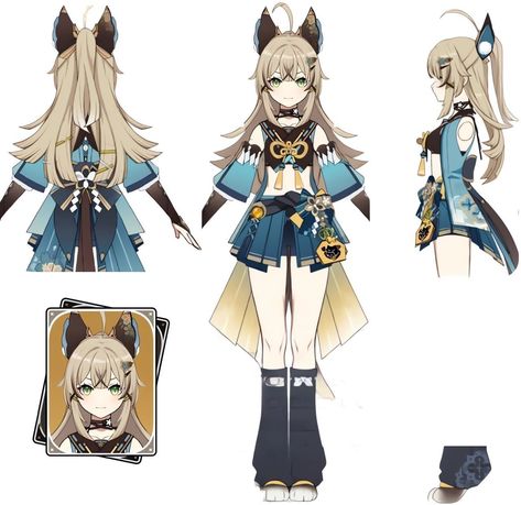 Genshin Inazuma, Genshin Impact Inazuma, Character Reference Sheet, Character Model Sheet, Anime Accessories, Gone Girl, 캐릭터 드로잉, Character Sheet, Fashion Design Sketches