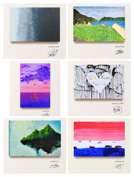 Jungkook Painting In The Soop, Paintings Made By Jungkook, Bts Inspired Paintings, Jungkook Painting Art, Rm Painting, Kpop Painting Ideas, Bts Painting Ideas, Jungkook Painting, Bts Painting