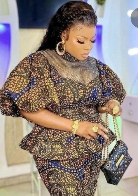 Ankara Skirt Styles Classy, Latest Ankara Skirt And Blouse, Skirt And Blouse Styles, Ankara Skirt And Blouse Styles, Ankara Blouse, Sunday Clothes, Ankara Skirt And Blouse, 2piece Outfits, African Print Dress Ankara