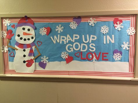 Snowman Bulletin Board, Bible Bulletin Boards, Early Preschool, December Bulletin Boards, Fellowship Hall, Church Bulletins, Winter Bulletin Board, Holiday Bulletin Boards, Christmas Bulletin Boards