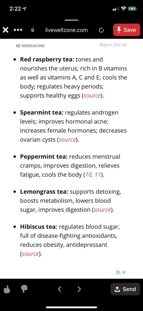 Spearmint Tea For Hormonal Acne, Red Raspberry Tea, Spearmint Tea, Raspberry Tea, Healthy Eggs, Hormonal Acne, Red Raspberry, Vitamin B, Types Of Food