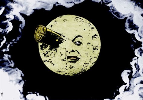 Viaje a la Luna (1902) George Melies, Creative Profile Picture, Trade Show, Circus, Profile Picture, Historical Figures, Let It Be, Art