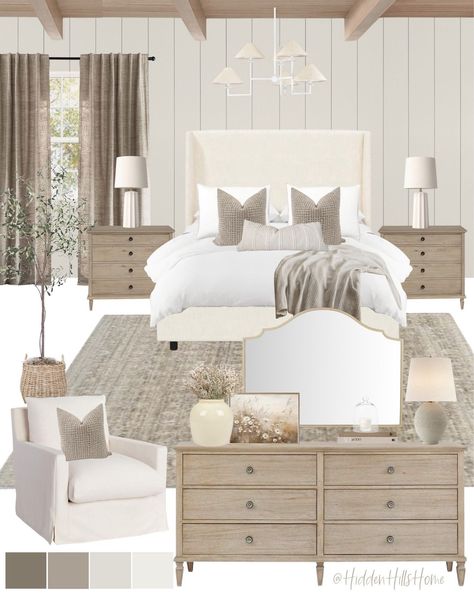 Tilly Upholstered Bed sélectionné sur LTK Upholstered Bed Bedroom, Tilly Upholstered Bed, White Upholstered Bed, Bedroom Space, Classic Bedroom, Bedroom Refresh, Master Bedrooms Decor, Upholstered Bed, Room Inspiration Bedroom