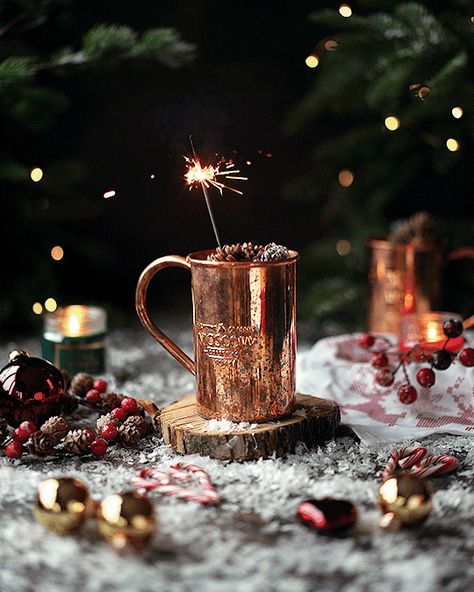 Weekly A to Z, Dec 3rd. - by Courtney Brandt Christmas Food Photography, New Year's Drinks, Christmas Menu, Holiday Sparkle, Christmas Photography, What Is Tumblr, Coffee Cafe, Culinary Arts, Christmas Photos