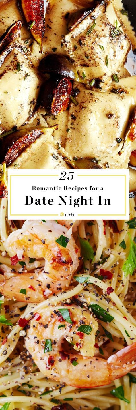 Recipes For Date Night, Dinner Date Recipes, Romantic Recipes, Fettucini Alfredo, Night Dinner Recipes, Date Night Dinners, Date Night Recipes, Dinner For 2, Dinner For One