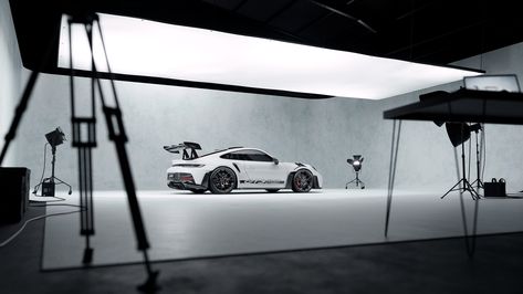 Warehouse Studio, Car Interior Design, Graffiti Cartoons, Video Studio, Unreal Engine, Car Photography, Car Interior, Photo Studio, Behind The Scenes