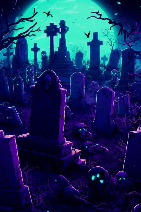 Halloween Phone Backgrounds, Gorgeous Wallpaper, Neon Halloween, Iphone Wallpaper Classy, Creepy Tattoos, Wallpaper Halloween, Spooktacular Halloween, Halloween Painting, Halloween Magic