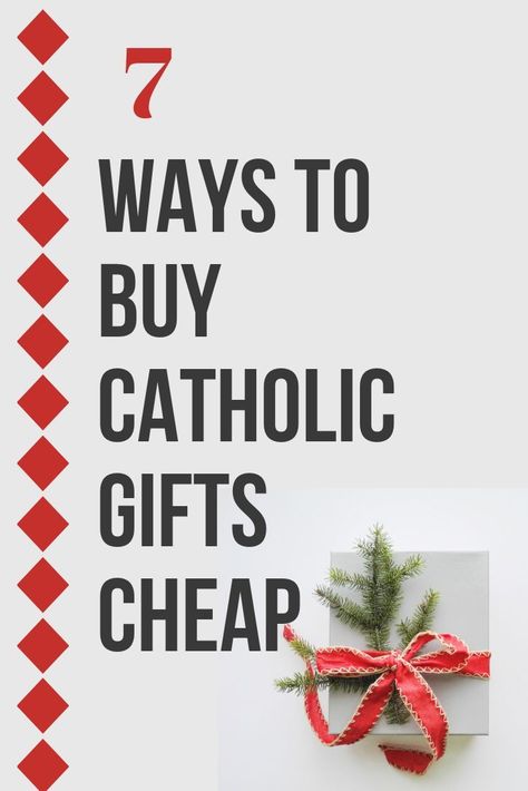 Need ideas on keeping your Christmas gift list more affordable? Check out these great ideas to see exactly what you can do to buy cheap Catholic Christmas gifts for your friends and family!   I especially love the ideas for the kids- it's something they can use to grow in the faith and it would be so much fun to put together! Check these affordable ideas out before doing anything else!  "I love giving faithful Christmas gifts to my friends and family. I feel like anything that nourishes the Christmas Gifts Cheap, Catholic Advent, Catholic Christmas Gifts, Advent Ideas, Catholic Christmas, Advent Activities, To My Friends, Catholic Kids, True Meaning Of Christmas