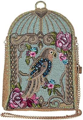 Mary Frances Pretty Parrot Beaded Crossbody Handbag, Multi Mary Frances Bags, Mary Frances Handbags, Mini Backpacks, Mary Frances, Beaded Cross, Handbag Patterns, Beaded Handbag, Vintage Purses, Beaded Purses