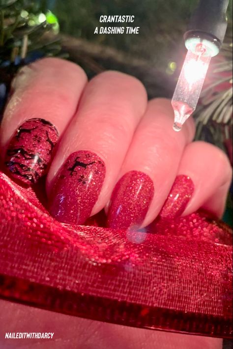 A Dashing Time Color Street Combo, Color Street Holiday 2022, A Dashing Time Color Street, Color Street Christmas, Christmas Manicure, Street Nails, Red A, Nail Bar, Nail Polish Strips