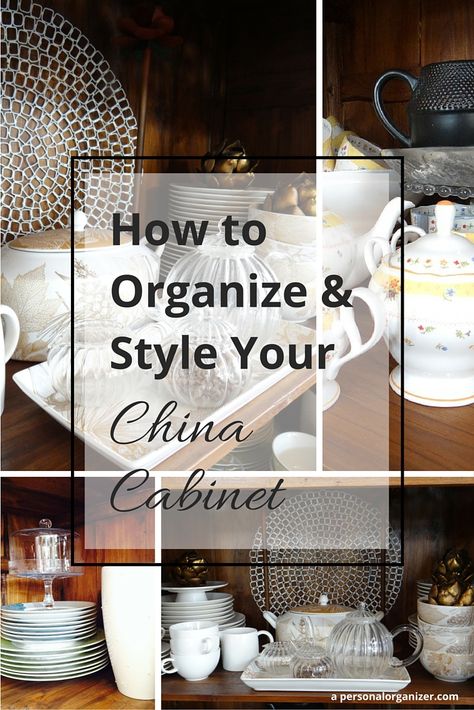 What To Put On Top Of Corner China Cabinet, Arranging Dishes In China Cabinet, Organize China Cabinet Display, Modern Ways To Display China, How To Organize China Cabinet, Dining Room Sideboard Organization, How To Decorate A China Cabinet Display, Organizing China Cabinet Display, Organize China Cabinet