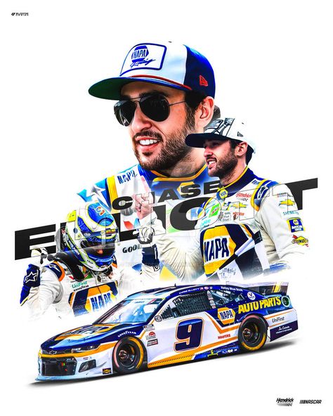 Nascar Drawings Art, Race Car Graphics, Nascar Poster Design, Nascar Cars Design, Nascar Graphic Design, Nascar Drawing, Race Cars Aesthetic, Chase Elliott Car, Racing Graphic Design