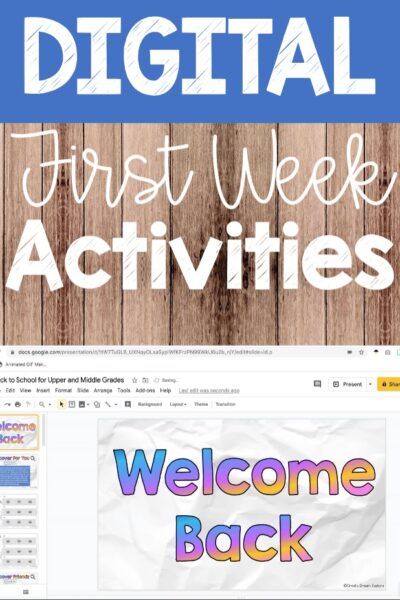 How to Use Google Slides in the Classroom - Create Dream Explore First Week Of School Activities, Digital Learning Classroom, First Day Activities, Activities For Students, First Week Of School, First Day Of School Activities, Virtual School, Virtual Learning, Remote Learning