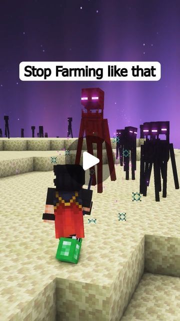 kwyseurr on Instagram: "Best Easy Enderman XP Farm (Bedrock & Java)

#reel #minecraft" Enderman Farm, Minecraft Inspo, Java, Farm Animals, Minecraft, Animals, On Instagram, Quick Saves, Instagram