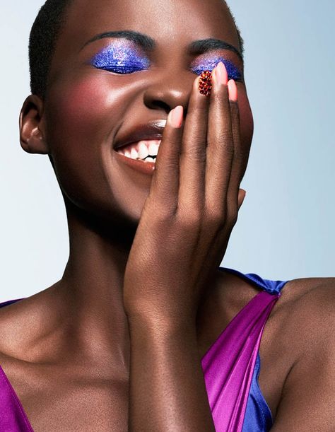 Spring Makeup Trends, Make Carnaval, Lupita Nyongo, Essence Magazine, Lupita Nyong'o, Feel Loved, Spring Makeup, Beauty Shoot, Spring Beauty