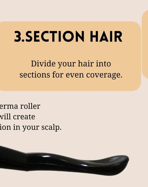 "Unlock amazing hair growth with just a roll! 🌟✨ Follow this beginner's guide to using a 0.5mm derma roller with 540 needles for healthier, fuller hair: 1️⃣ Sterilize your derma roller in 70% isopropyl alcohol for 5-10 minutes. 2️⃣ Clean your scalp thoroughly with a mild shampoo. 3️⃣ Section your hair for even coverage. 4️⃣ Gently roll the derma roller over your scalp in vertical, horizontal, and diagonal directions. Roll each section 2-3 times with gentle pressure. you can increase timing/... Isopropyl Alcohol, Derma Roller, Fuller Hair, Mild Shampoo, Amazing Hair, Beginners Guide, Hair Growth, Cool Hairstyles, 10 Things