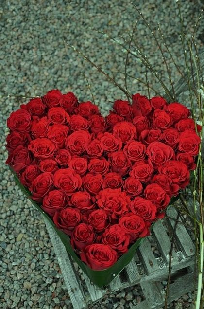 Rose heart Royal Flowers, Pretty Hearts, Heart In Nature, Rose Heart, Belle Rose, Rosé Heart, I Love Heart, My Funny Valentine, Happy Heart