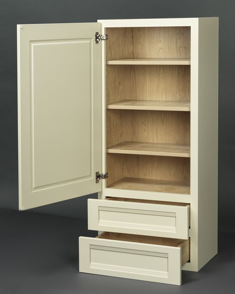 Wall Two Drawer Cabinet, W2D - Conestoga Wood Specialties Conestoga Cabinets, Lazy Susan Cabinet, Entry Cabinet, Open Bookshelves, Rta Cabinets, Wall Opening, Back To Home, Bathroom Reno, Drawer Cabinet