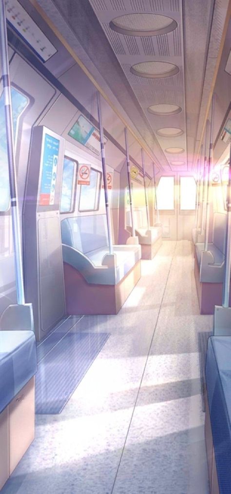 Anime Train Station, Anime Train, Boys Dorm Room, City Layout, Aircraft Interiors, Perspective Drawing, New Backgrounds, Fantasy Landscape, Anime Background