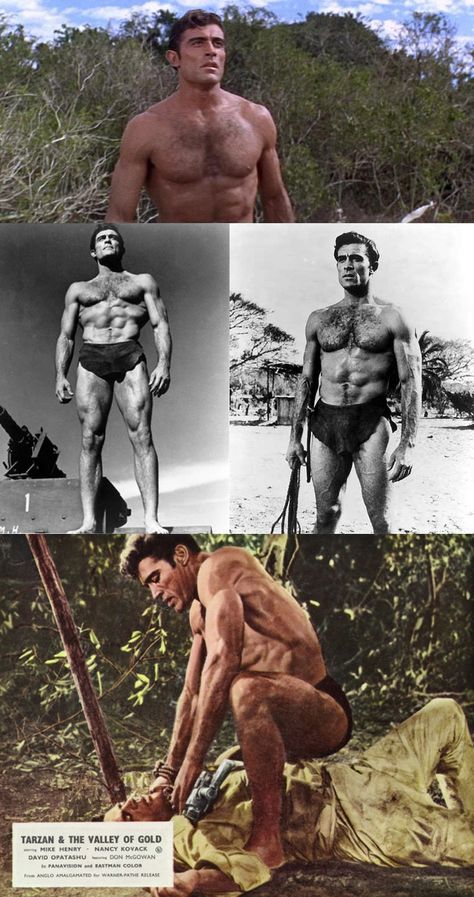 Mike Henry Tarzan, Ron Ely, Mike Henry, Tarzan Movie, Tarzan Of The Apes, Burt Ward, Hooray For Hollywood, Old Tv Shows, Movie Stills