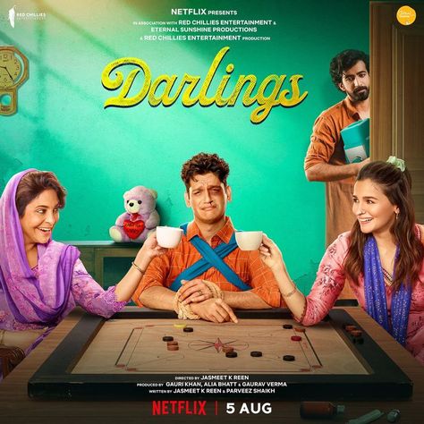 Excuse me darlings, ye comedy thodi dark hai. #Darlings, watch on 5th August, only on Netflix. #DarlingsOnNetflix Darlings Movie, Darling Movie, Best Bollywood Movies, New Hindi Songs, Film Story, Black Comedy, It Movie Cast, Shah Rukh Khan, Bollywood Movie