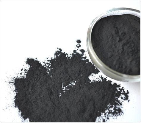 Activated charcoal in a glass bowl and sprinkled around. Image Credit: Akvals / Shutterstock What Is Activated Charcoal, Activated Charcoal Uses, Bentonite Clay Face Mask, Diy Charcoal Mask, Colon Cleanse Drinks, Charcoal Mask Benefits, Activated Charcoal Benefits, Control Oily Skin, Cleansing Drinks