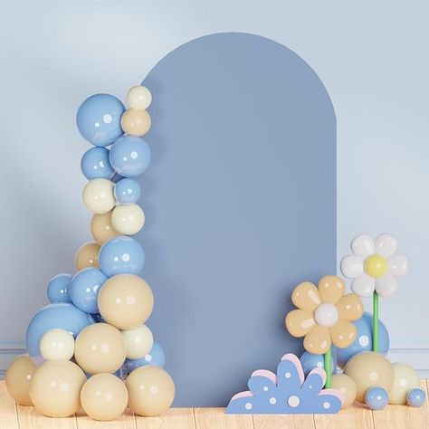 Amazon.com : PATYDEST Dusty Blue Arch Cover 7.2FT Spandex Fitted Wedding Arch Covers Round Top Arch Cover Backdrop Fabric for Balloon Arch Stand Cover Chiara Backdrop Cover for Baby Shower Birthday Party Decor : Electronics Balloon Arch Stand, Chiara Backdrop, Backdrop Fabric, Birthday Party Decor, Round Top, Top Round, Balloon Arch, Wedding Arch, Dusty Blue