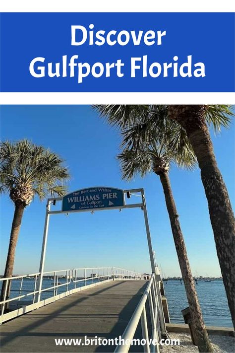 Unveil the charm of Gulfport, Florida - a hidden gem sparkling on the Gulf Coast. From its tranquil sandy beaches to vibrant artsy locales, our ultimate guide will lead you to mind-blowing discoveries. Experience unforgettable moments exploring this coastal treasure. Start your Gulfport, Florida adventure today! #gulfport #gulfportflorida #gulfportfl #exploregulfportflorida Gulfport Florida, Travel Florida, Florida Adventures, Expat Life, Art Walk, Old Florida, Travel Wanderlust, Sunshine State, Travel Board