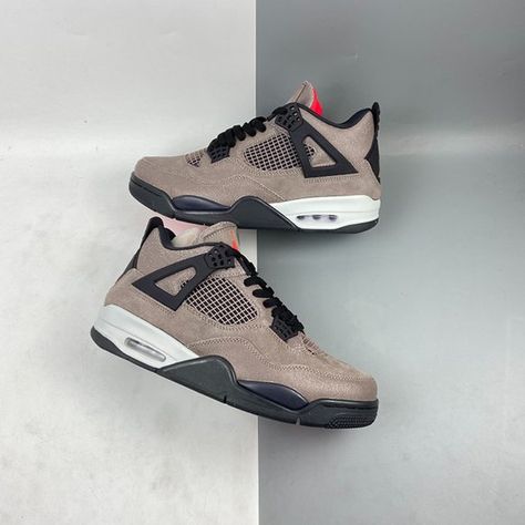 Air Jordan 4 Retro Taupe Haze Sneakers Jordan 4 Retro Taupe Haze, Taupe Haze, Jordan 4 Retro, Air Jordan 4, Air Jordan 4 Retro, Sneaker Shopping, Air Jordan, Air Jordans, The Social