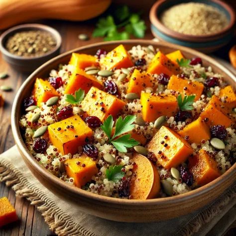 Roasted Butternut Squash and Quinoa Salad - Evolution Pilates Butternut Squash And Quinoa, Quinoa Squash, Squash Quinoa, Butternut Squash Quinoa, Squash Vegetable, Essential Minerals, Complete Protein, Roasted Butternut, Roasted Butternut Squash