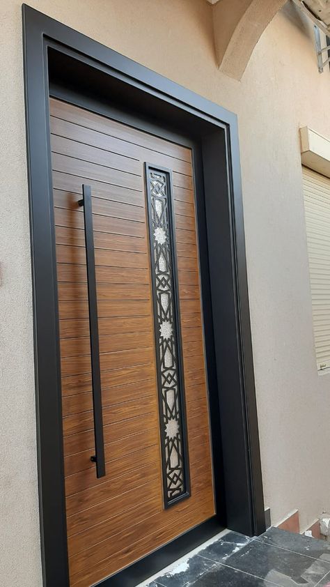 Granite Door Frame Design India, Wooden Safety Door Design, Granite Door Frame Design, Granite Door Frame, Safety Door Design Entrance For Flat, Floor Pattern Design, Flush Door Design, House Front Door Design, Modern Entry Door