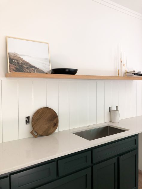 Modern Shiplap Kitchen, Kitchen With Vertical Shiplap, Horizontal Shiplap Kitchen, Vertical Shiplap Backsplash Kitchen, Kitchen Shiplap Backsplash, Kitchen Shiplap, Vertical Shiplap Backsplash, Modern Shiplap, Vertical Shiplap Kitchen