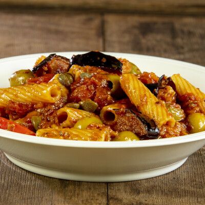 Pasta Alla Norma, Pasta Gnocchi, Rigatoni, Linguine, Sweet And Sour Pork, Polenta, Gnocchi, Vegetable Recipes, Chicken Wings