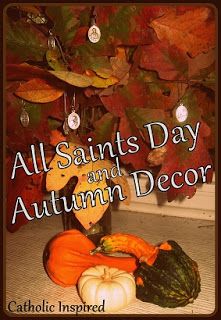 Need some ideas for celebrating All Saints' Day? Here is a round-up of 14 meaningful ways to celebrate this liturgical feast with the whole family! Christmas Deocr, Heaven Party, Reformation Sunday, All Saints Day Party, Catholic Feast Days, God Is An Artist, Christian Halloween, Saint Medals, Souls Day