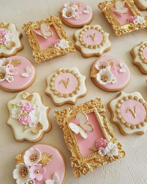 Elegant Cookies, Cookies Decoradas, Bear Cake Topper, Chocolate Covered Treats, Sugar Cookie Designs, Fondant Cookies, Pretty Cookies, Fancy Cookies, Creative Cookies