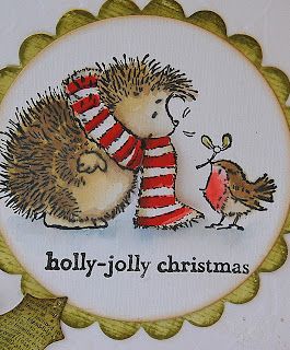 Kath's Blog......diary of the everyday life of a crafter: Penny Black Saturday Challenge...Week 131 Black Christmas Cards, Hedgehog Illustration, Hedgehog Christmas, Black Saturday, Penny Black Cards, It's Saturday, Penny Black Stamps, Dachshund Art, Kids Watercolor