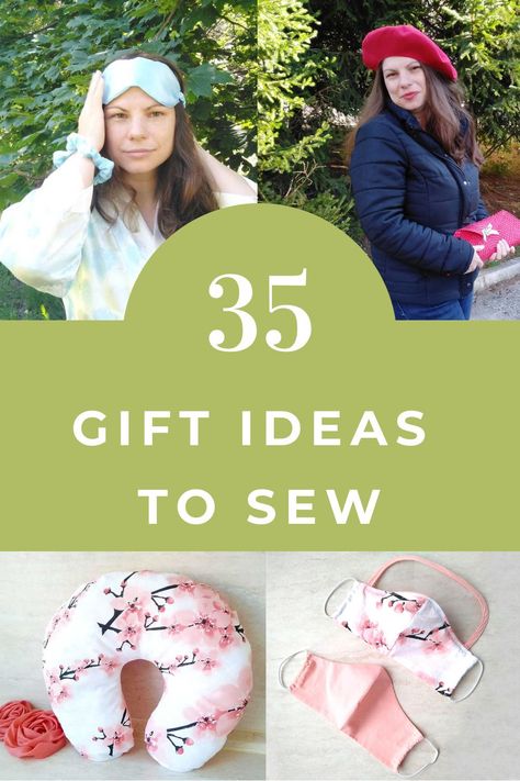 Sewing Gifts For Friends Easy Diy, Easy Items To Sew And Sell, Small Sewing Gifts For Friends, Gifts To Make For Sewers, Sewing Gifts For Grandma, Unique Sewing Projects To Sell, Group Sewing Projects, Sewing Teacher Gifts Ideas, Home Sewn Christmas Gifts