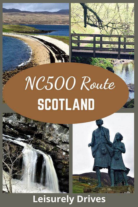 Waterfalls, scenic landscape, castles, history, lakes - explore the amazing sights on the NC500 east coast driving route in Scotland. #dunrobincastle #fortrosecathedral #rogiefalls #fairyglenfalls #helmsdale #johnogroats. best Itinerary for the nc500 route | what can you see and do on nc500 route in northern scottish highlands. Visit England, Scotland Travel Guide, 7 Continents, United Kingdom Travel, International Flights, Visit Scotland, Beautiful Travel Destinations, Travel Outdoors, European Destinations