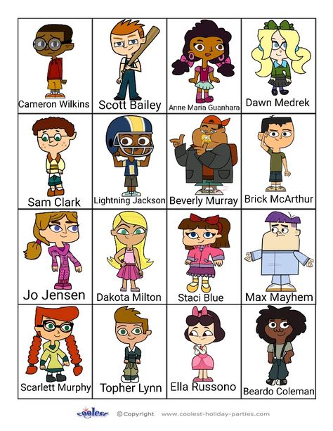 Total DramaRama 2nd Cards Total Drama Rama Pfp, Total Drama Rama, Total Drama Rama Characters, Total Drama Characters, Total Dramarama, Total Drama Island All Characters, Total Dramarama Characters, 12th Grade Spelling Words, Every Total Drama Character